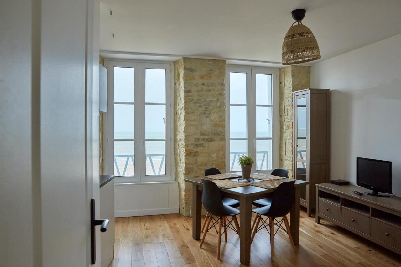 Appartement Front Mer Proche Omaha & Utah Beach - 2 グランカン・メジー エクステリア 写真